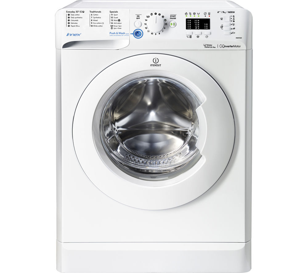 INDESIT BWA91683XW Washing Machine - White, White Review thumbnail