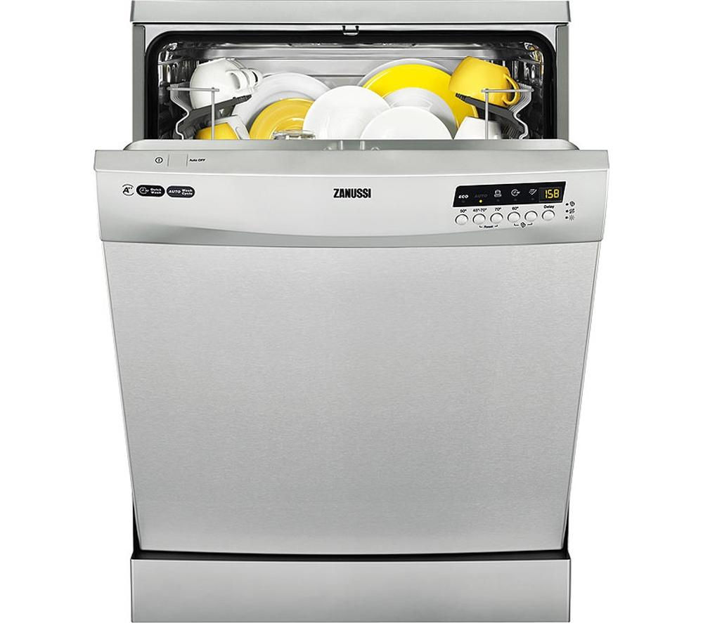 ZANUSSI ZDF26011XA Full-size Dishwasher - Stainless Steel, Stainless Steel Review thumbnail