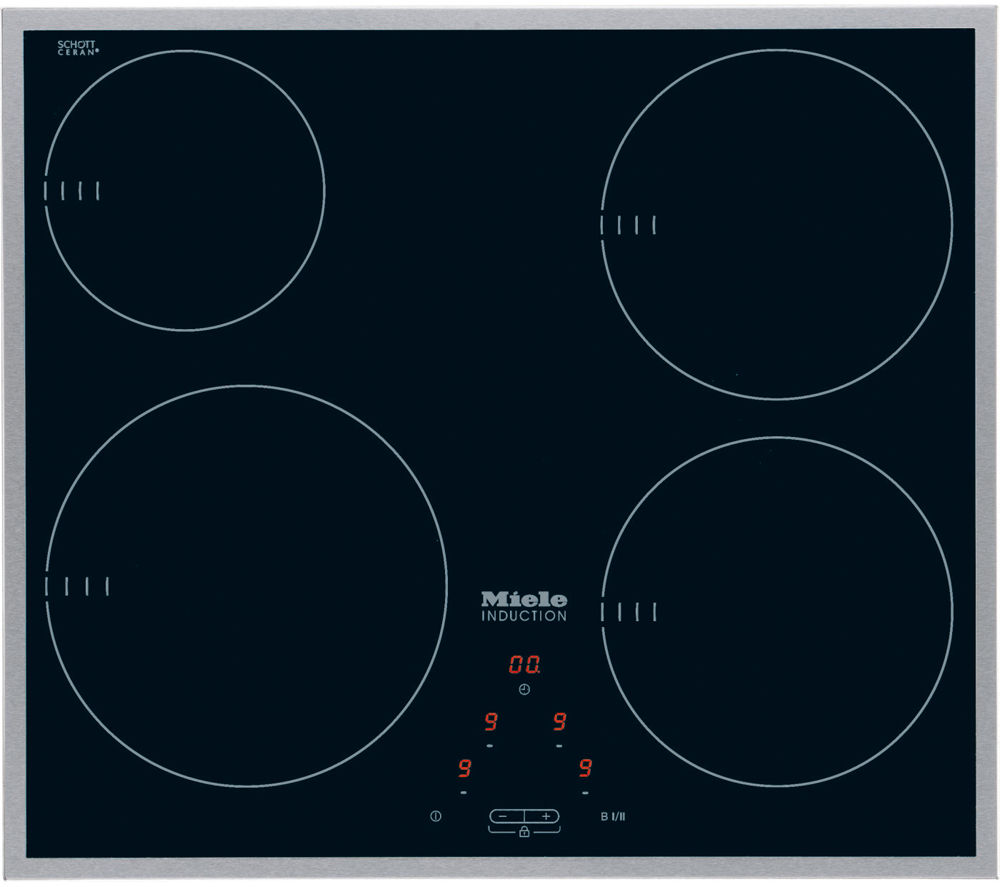 MIELE KM6115 Induction Hob - Black, Black Review thumbnail