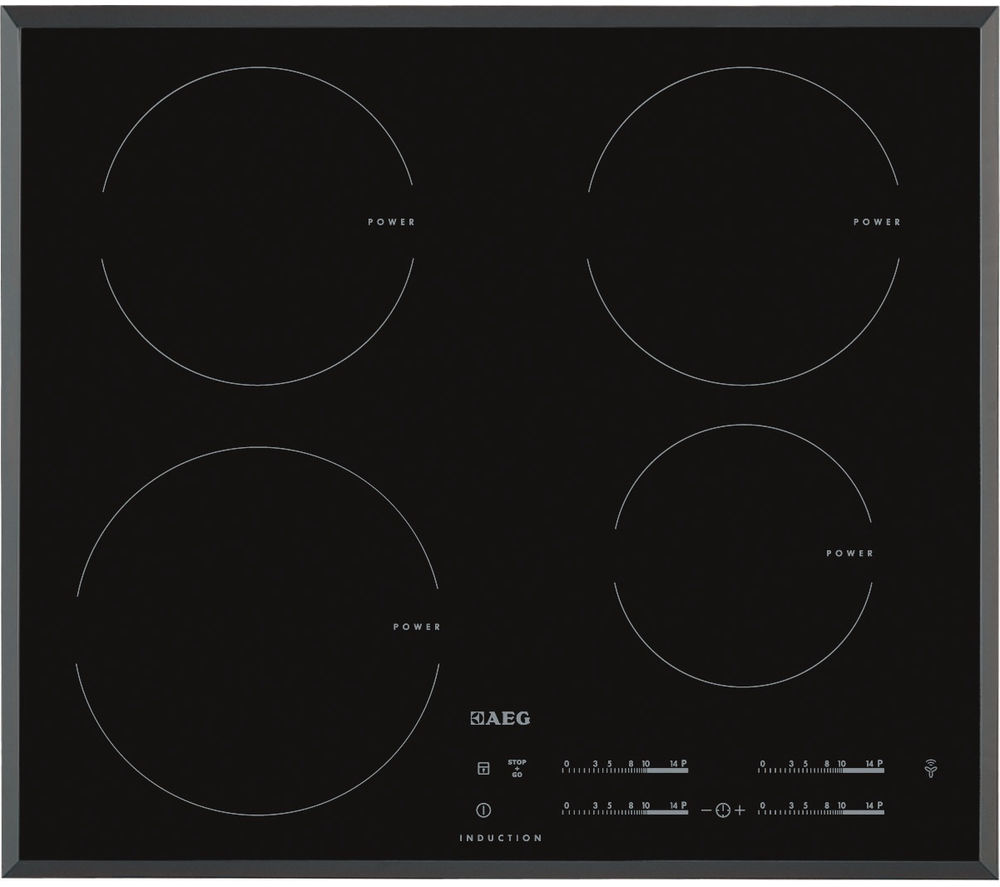 AEG HK6542H0FB Electric Induction Hob - Black, Black Review thumbnail