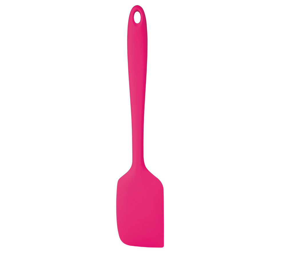 COLOURWORKS 28 cm Large Spatula - Pink, Pink Review thumbnail