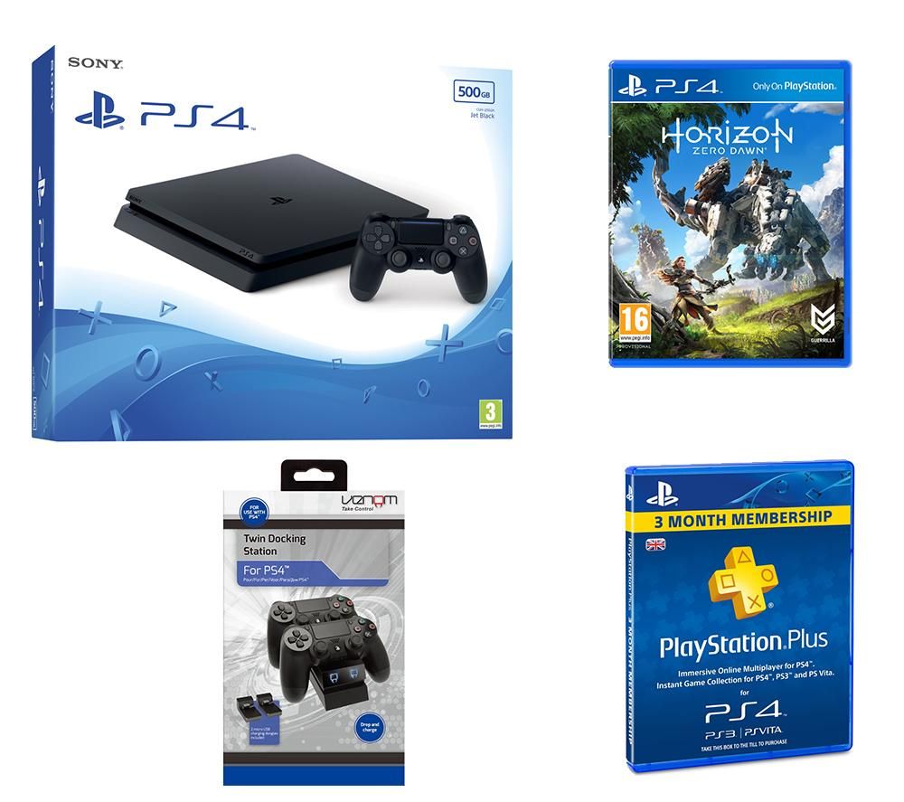 PLAYSTATION 4 Slim, Horizon Zero Dawn, Docking Station & 3 Month PlayStation Plus Bundle Review thumbnail