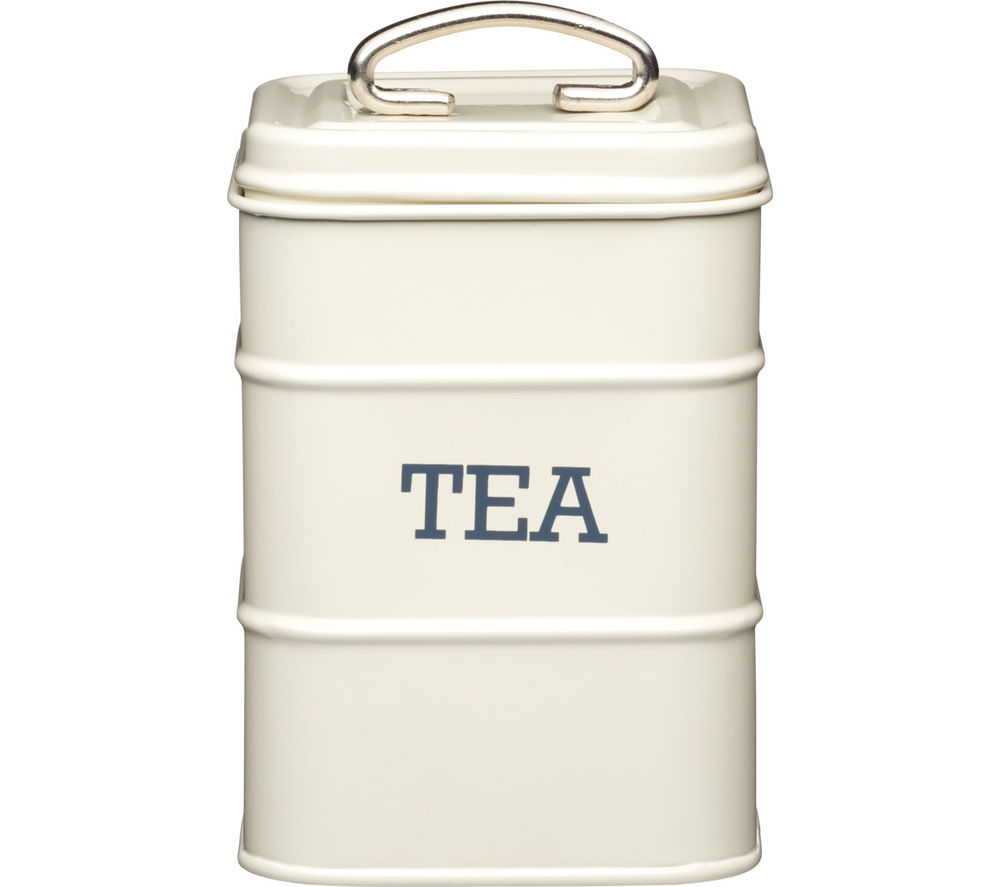 KITCHEN CRAFT Living Nostalgia Vintage Tea Canister - Cream, Cream Review thumbnail