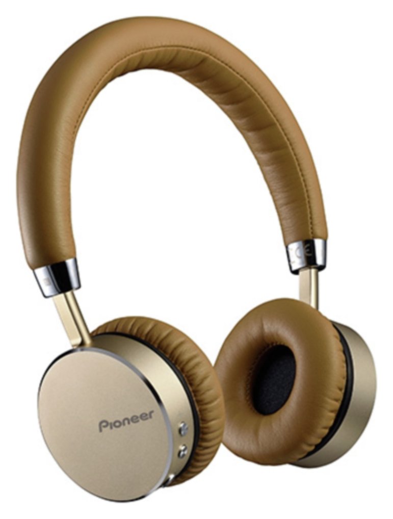 Pioneer NFC Bluetooth Wireless Headphones - Cream. Review thumbnail