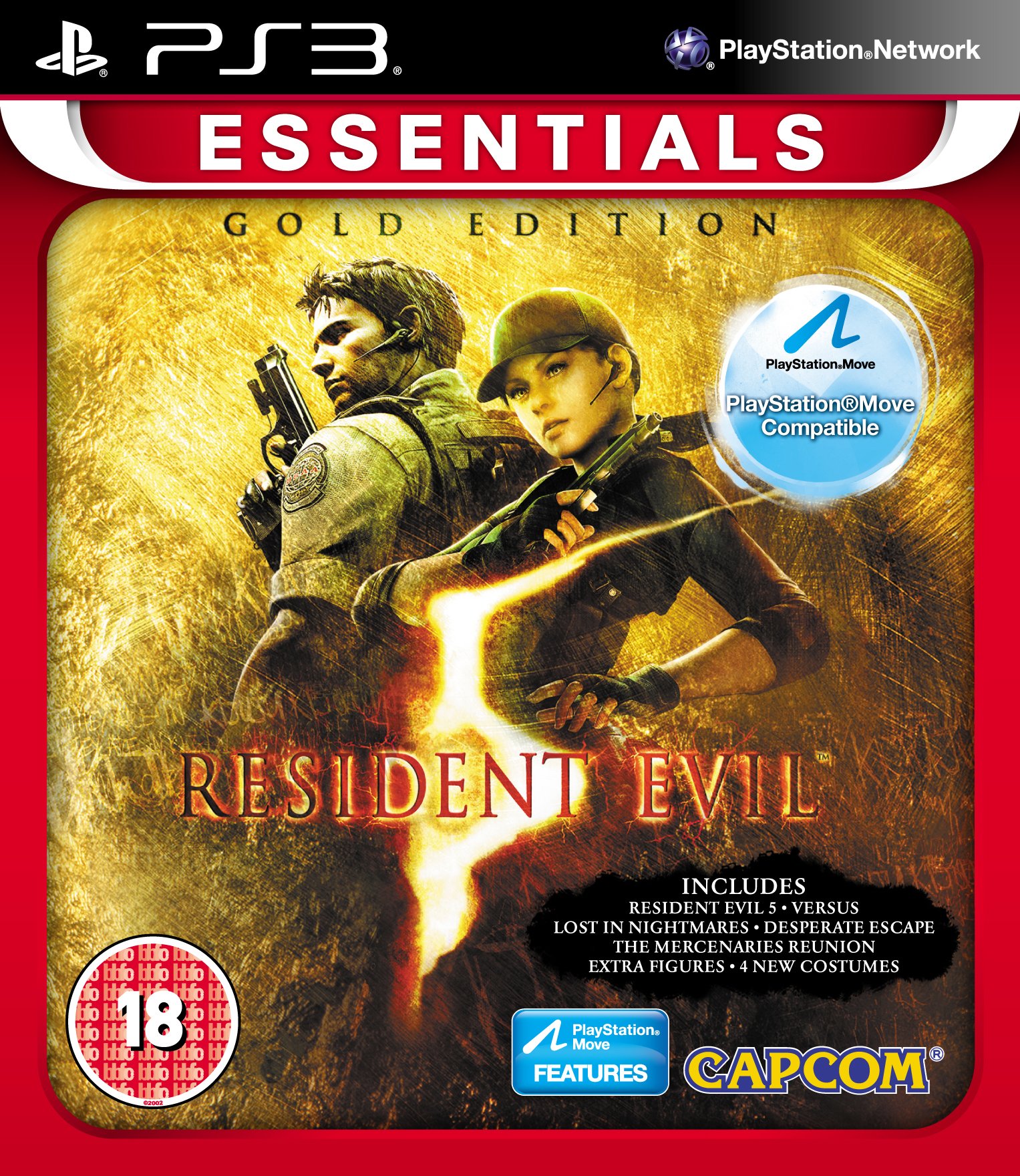 Resident Evil - 5 Gold Essentials - PS3 Game. Review thumbnail