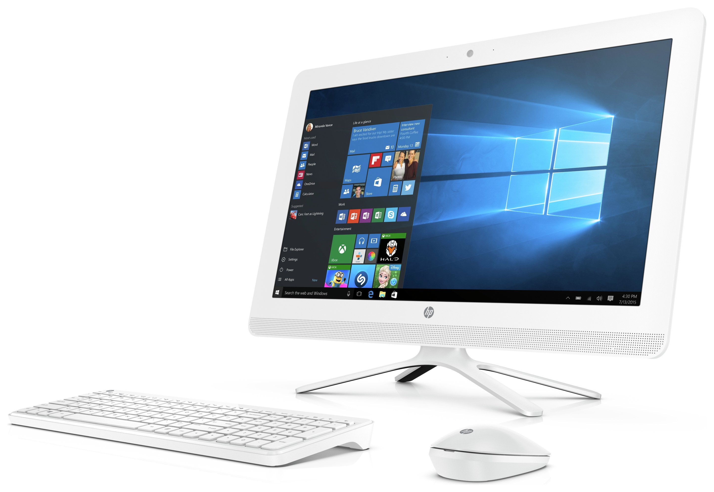 HP 21.5 Inch Intel Pentium 8GB 2TB All-in-One Desktop PC. Review thumbnail