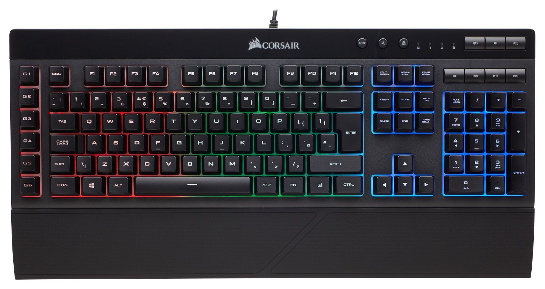 Corsair K55 RGB Gaming Keyboard. Review thumbnail