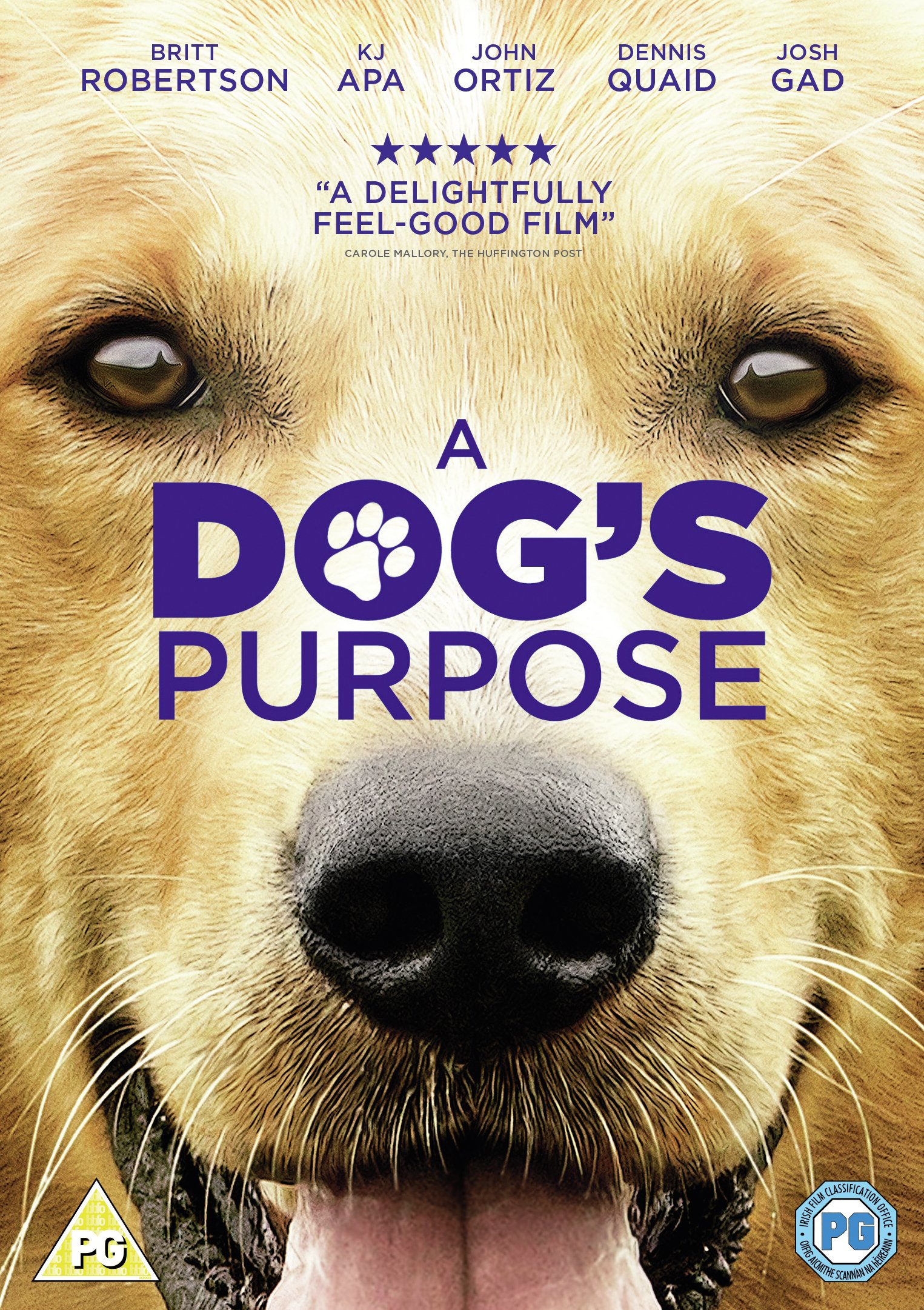 A Dog's Purpose DVD. Review thumbnail