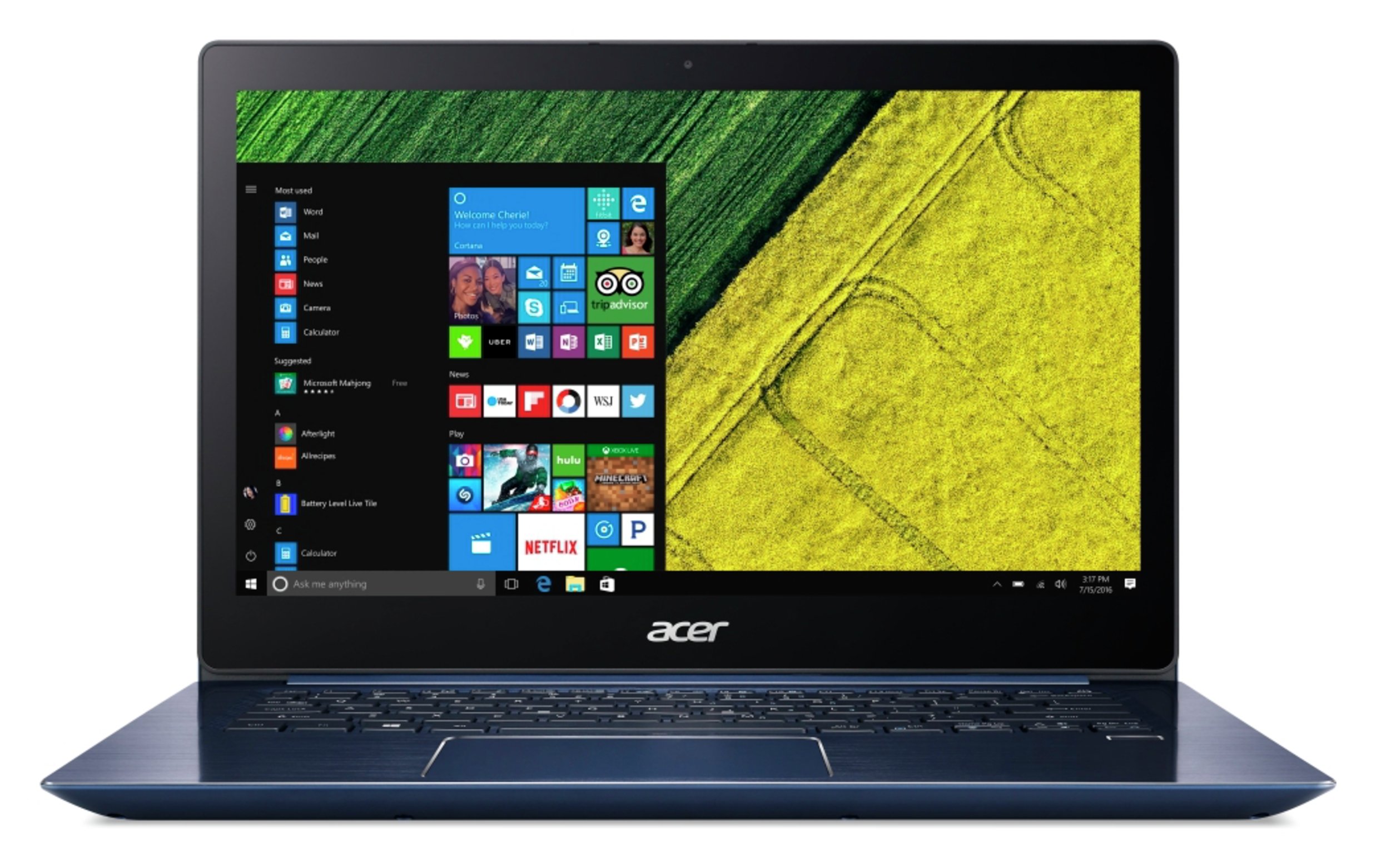 Acer Swift 14in i3 8GB 128GB Laptop - Blue Review thumbnail