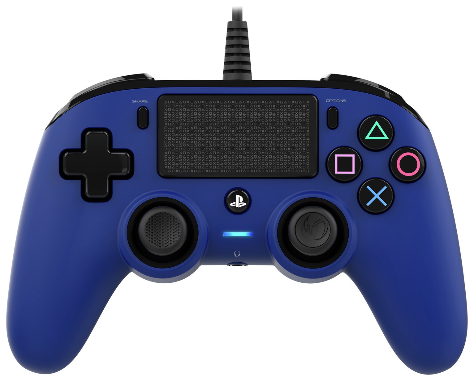 PS4 Nacon Wired Compact Controller - Blue Review thumbnail